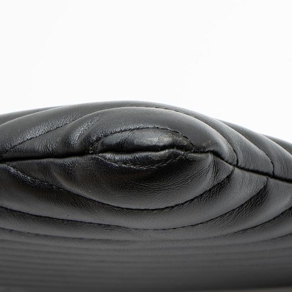 Saint Laurent Matelasse Calfskin Monogram Large Wristlet - Picture 12 of 12